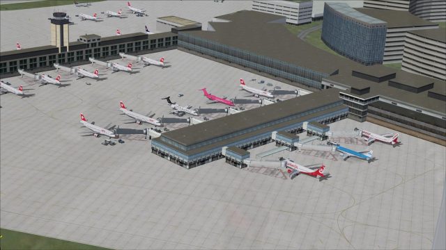 Screenshot 1 — AFCAD File For LSZH