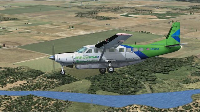 Screenshot 1 — Arrow Cargo VA Cessna 208 Caravan