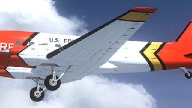 Screenshot 1 — US Forest Service Basler BT-67 N142Z