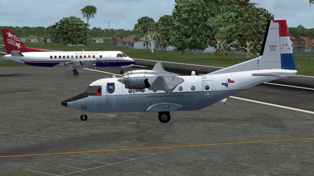 Screenshot 1 — Panama San-255 CASA C212-300