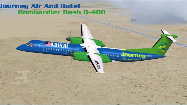 Screenshot 1 — Journey Air And Hotel Bombardier Dash 8 Q-400
