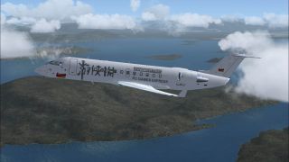 Screenshot 2 — Bombardier CRJ-200 ali213.net Livery