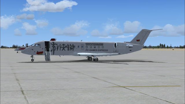 Screenshot 1 — Bombardier CRJ-200 ali213.net Livery