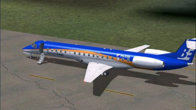 Screenshot 1 — Bonair Embraer ERJ-145
