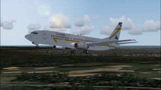 Screenshot 1 — Novair Boeing 737-800