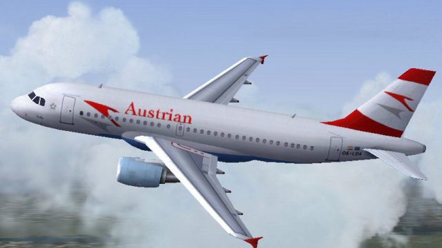 Screenshot 1 — Austrian Airlines Airbus A319