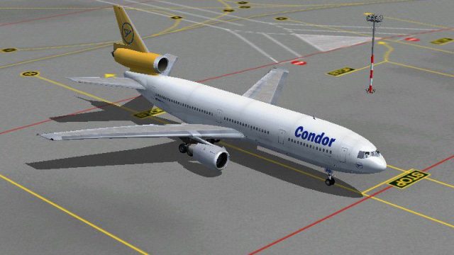 Screenshot 1 — Condor Douglas DC-10-30 N1855U
