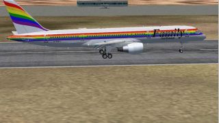 Screenshot 1 — Family Airlines Boeing 757-200