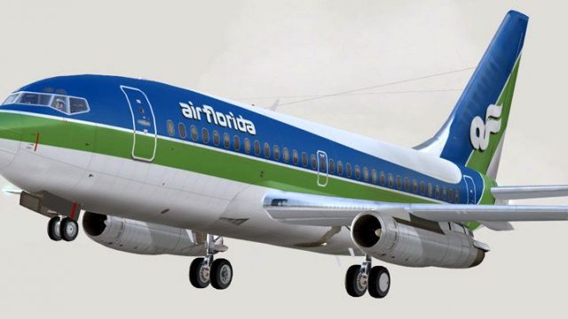 Screenshot 1 — Air Florida Boeing 737-200