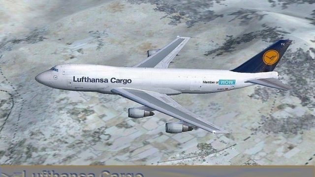 Screenshot 1 — Lufthansa Cargo Boeing 747-230F D-ABYU