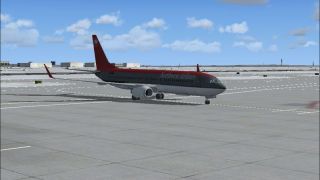 Screenshot 2 — Boeing 737-800 Northwest Airlines Textures only