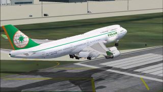 Screenshot 1 — EVA Air Boeing 747-45E B-16409