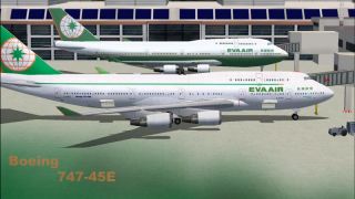 Screenshot 2 — EVA Air Boeing 747-45E B-16409