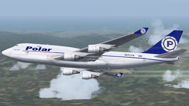 Screenshot 1 — Polar Air Cargo Boeing 747-400
