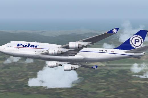 Polar (DHL) Boeing 747-8F for FSX