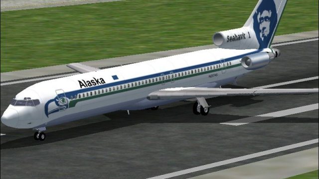 Screenshot 1 — Alaska's Boeing 727 N297AS