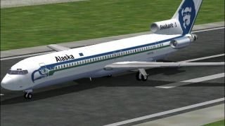 Screenshot 1 — Alaska's Boeing 727 N297AS