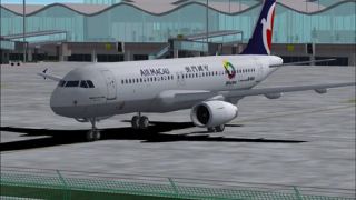 Screenshot 1 — Air Macau Airbus A320 B-MAH