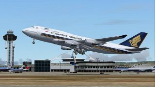 Screenshot 1 — Singapore Airlines Boeing 747-412 9V-SPP