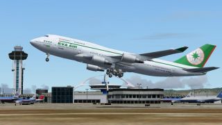 Screenshot 1 — Eva Air Boeing 747-45EM