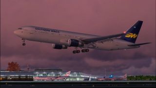 Screenshot 3 — Southern Winds Boeing 767-3Y0ER LV-AIX