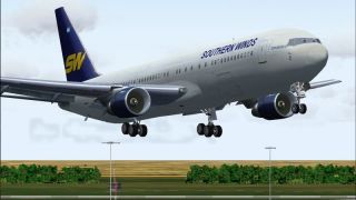 Screenshot 2 — Southern Winds Boeing 767-3Y0ER LV-AIX