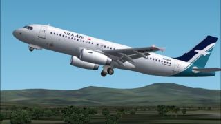 Screenshot 2 — Silk Air Airbus A320