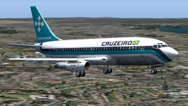 Screenshot 1 — Cruzeiro Boeing 737-200