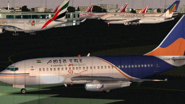 Screenshot 1 — Alliance Air Boeing 737-200