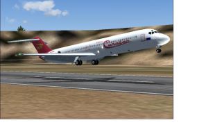 Screenshot 1 — DCA McDonnell Douglas DC-9