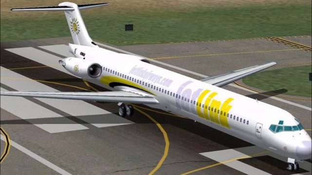 Screenshot 1 — JetLink Airways MD-83