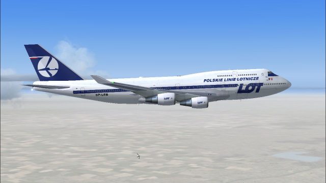 Screenshot 1 — Polish Airlines Boeing 747-400 SP-LEB