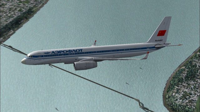 Screenshot 1 — Aeroflot Tu-204 1988