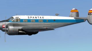 Screenshot 5 — Spantax Beechcraft D18S