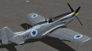 Screenshot 1 — Warbirdsim P-51D Mustang Repaint