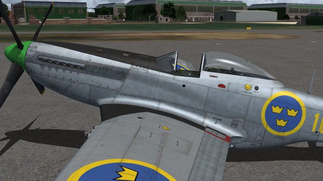 Screenshot 1 — J26 Mustang "Swedish AF Green K"