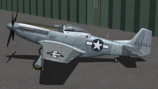 Screenshot 1 — P-51D Mustang "Factory Fresh 44-63864"