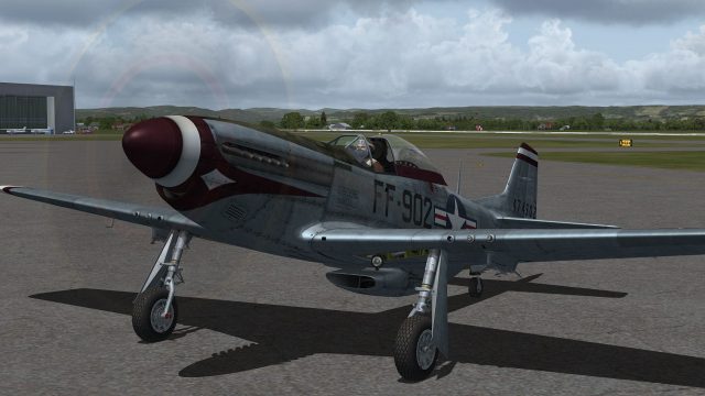 Screenshot 1 — USAF P-51D Mustang FF-902