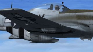 Screenshot 1 — North American P-51D 'Dallas Doll' Update