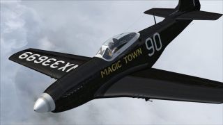 Screenshot 2 — P-51D Little Friends - Magic Town