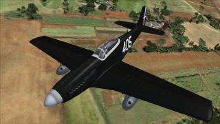 Screenshot 1 — P-51D Little Friends - Magic Town