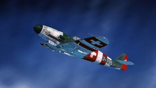 Screenshot 2 — Messerschmitt Bf 109 K-4 "Switzerland"