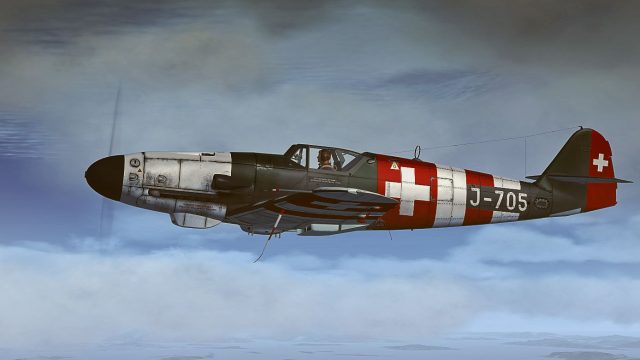 Screenshot 1 — Messerschmitt Bf 109 K-4 "Switzerland"