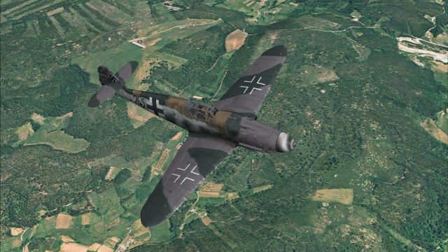 Screenshot 1 — Flight Replicas BF109-k4 Textures
