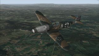 Screenshot 3 — Flight Replicas BF109-k4 Textures