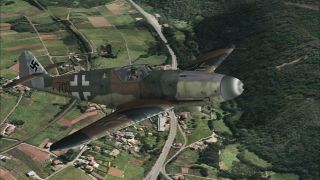 Screenshot 2 — Flight Replicas BF109-k4 Textures