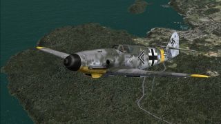 Screenshot 1 — Flight Replicas BF109-k4 Textures Pack