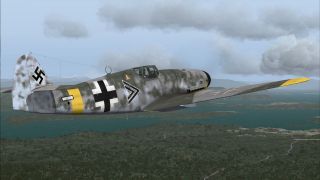 Screenshot 3 — Flight Replicas BF109-k4 Textures Pack