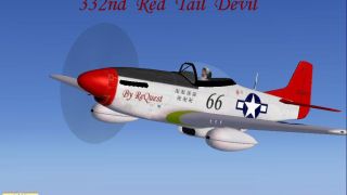 Screenshot 1 — P51D Mustang Red Tail Devil