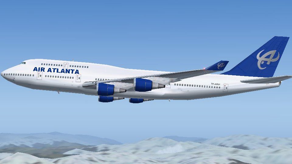 Air Atlanta Boeing 747-400 for FS2004